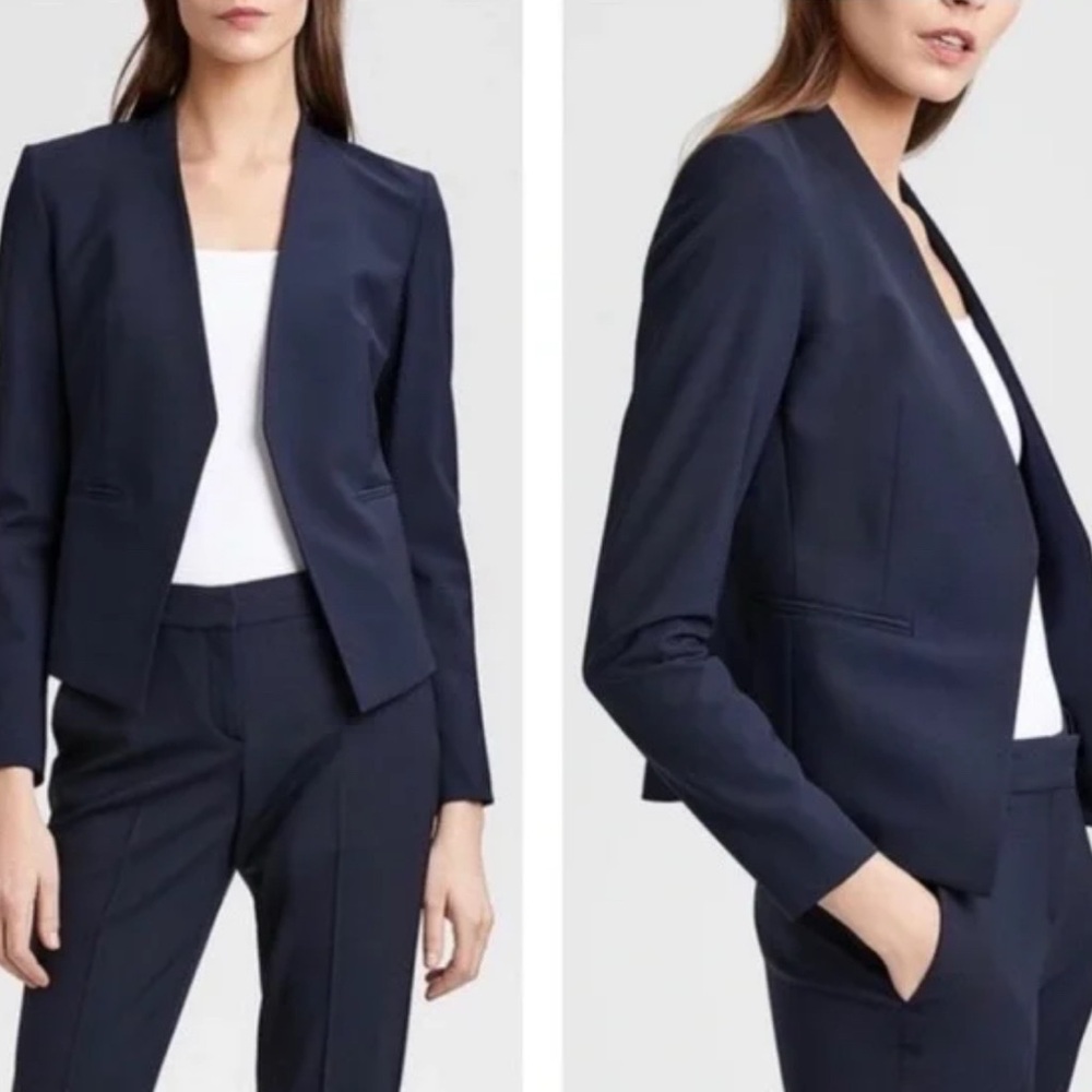 Ann Taylor Elegant Navy Women's Blazer